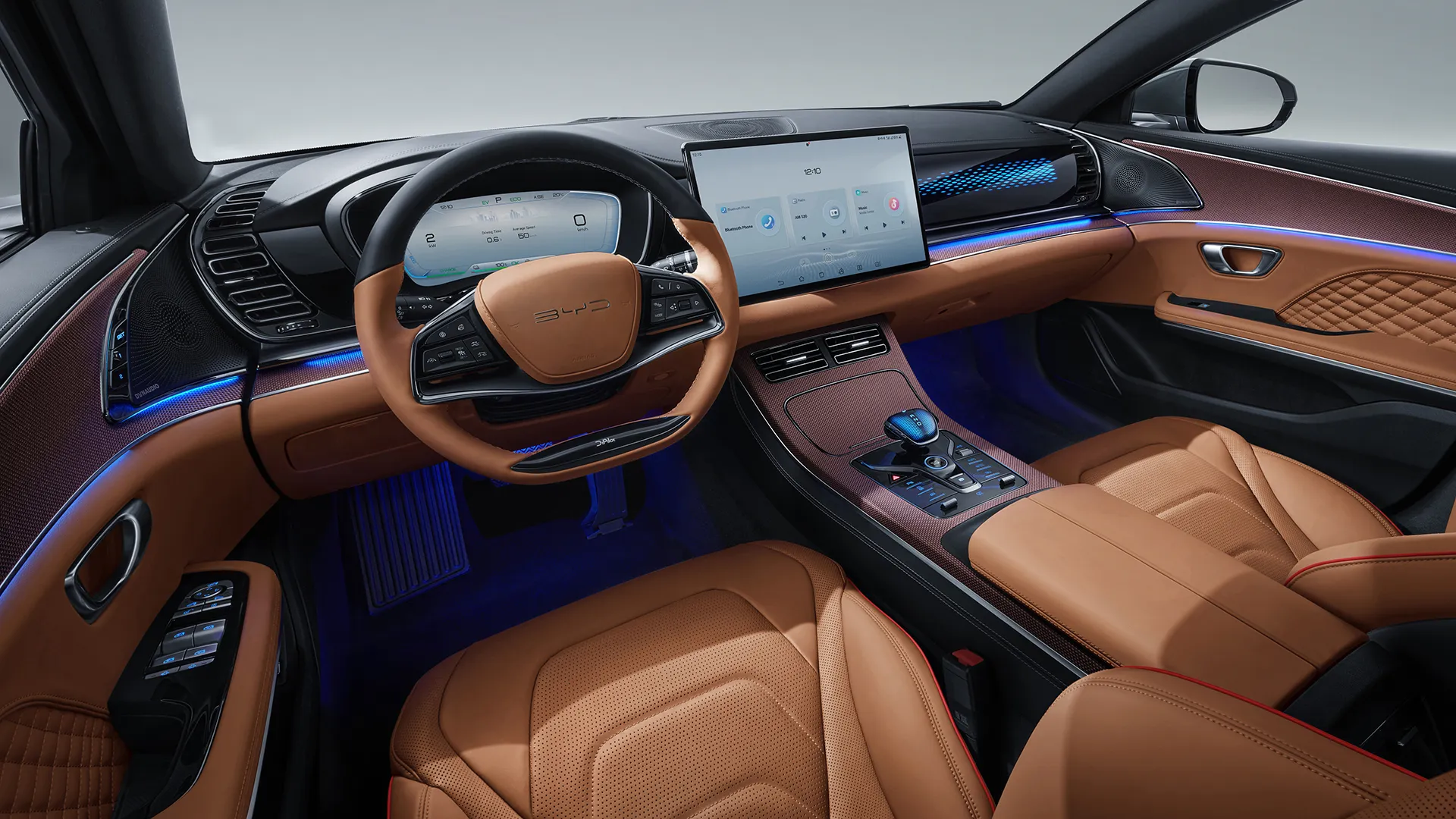 BYD HAN EV màn hình trung tâm 15.6 inch - công nghệ DiLink thông minh